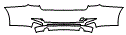 Rear Bumper Kit pattern for the 2015 BMW ActiveHybrid 3