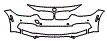 Bumper Kit pattern for the 2016 BMW 320