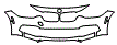 Bumper Kit pattern for the 2016 BMW 320