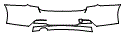 Rear Bumper Kit pattern for the 2018 BMW 330e iPerformance