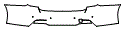 Rear Bumper Kit pattern for the 2015 BMW ActiveHybrid 3