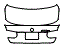 Trunk Lid Kit pattern for the 2018 BMW 330e iPerformance