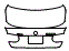 Trunk Lid Kit pattern for the 2016 BMW 328