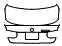 Trunk Lid Kit pattern for the 2016 BMW 328