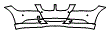 Grille and Bumper Kit pattern for the 2006 BMW 330