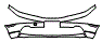 Bumper Kit pattern for the 2006 BMW 330