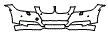 Bumper Kit pattern for the 2009 BMW 328