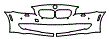 Bumper Kit pattern for the 2013 BMW 528