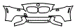 Bumper Kit pattern for the 2016 BMW 528