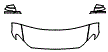 Hood, Fender and Mirror Kit pattern for the 2014 BMW ActiveHybrid 5