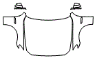 Full Hood, Fender and Mirror Kit pattern for the 2014 BMW ActiveHybrid 5