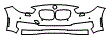 Bumper Kit pattern for the 2016 BMW 535