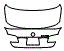 Trunk Lid Kit pattern for the 2016 BMW 535