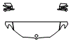 Hood, Fender and Mirror Kit pattern for the 2018 BMW 5 Series