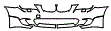 Bumper Kit pattern for the 2007 BMW 525