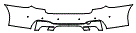 Rear Bumper Kit pattern for the 2018 BMW 5 Series