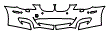 Bumper Kit pattern for the 2007 BMW M5