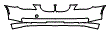 Bumper Kit pattern for the 2009 BMW 528