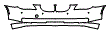 Bumper Kit pattern for the 2009 BMW 528