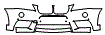 Bumper Kit pattern for the 2013 BMW X3