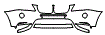 Bumper Kit pattern for the 2013 BMW X3