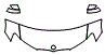 Hood, Fender and Mirror Kit pattern for the 2015 BMW X3