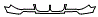 Upper Bumper Kit pattern for the 2005 BMW X3