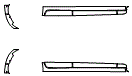 Rocker Panel Kit pattern for the 2015 BMW X3