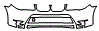 Bumper Kit pattern for the 2005 BMW X3