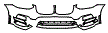 Bumper Kit pattern for the 2021 BMW X3