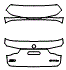 Hatch Kit pattern for the 2022 BMW X3