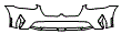 Bumper Kit pattern for the 2025 BMW X4