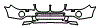 Bumper Kit pattern for the 2007 BMW X3