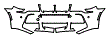 Bumper Kit pattern for the 2008 BMW X3