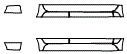Rocker Panel Kit pattern for the 2008 BMW X3