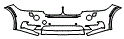 Bumper Kit pattern for the 2019 BMW X5 eDrive
