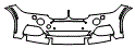 Bumper Kit pattern for the 2016 BMW X5 eDrive