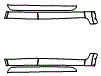 Rocker Panel Kit pattern for the 2016 BMW X5 eDrive