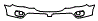 Upper Bumper Kit pattern for the 2004 BMW X5