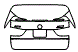 Trunk Lid Kit pattern for the 2016 BMW X5 eDrive