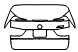 Trunk Lid Kit pattern for the 2019 BMW X5 eDrive
