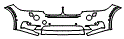 Bumper Kit pattern for the 2019 BMW X5 eDrive