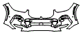 Bumper Kit pattern for the 2021 BMW X5