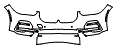 Bumper Kit pattern for the 2021 BMW X5