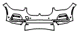 Bumper Kit pattern for the 2021 BMW X5