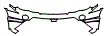 Bumper Kit pattern for the 2004 BMW X5