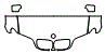Hood, Fender and Mirror Kit pattern for the 2004 BMW X5