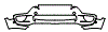 Lower Bumper Kit pattern for the 2008 BMW X5