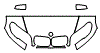 Hood, Fender and Mirror Kit pattern for the 2011 BMW X5