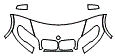 Hood, Fender and Mirror Kit pattern for the 2011 BMW X5